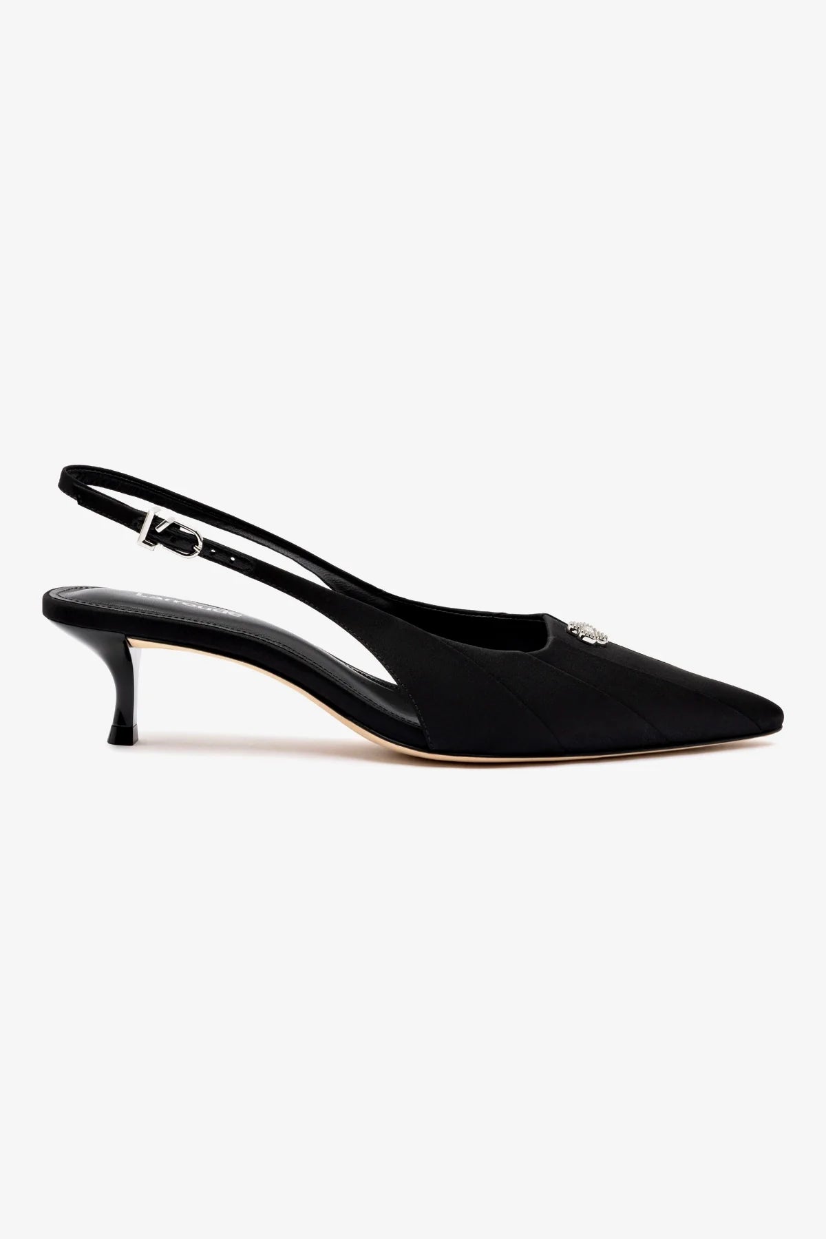 Maxine Pump Women's Black Fabric Dress Shoes - Comfortable & Stylish Heels for Work, Party & Special Occasions