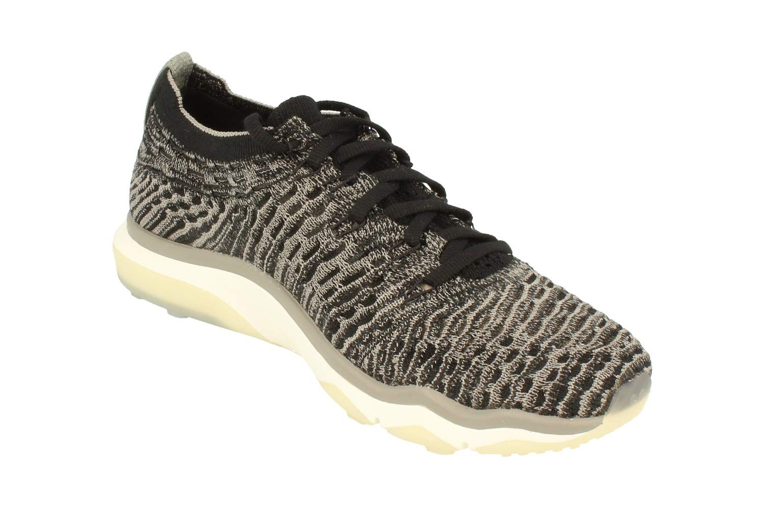 NikeLab Air Zoom Fearless Flyknit Women's Running Shoes - Lightweight Training Sneakers for Jogging & Gym Workouts (Size UK 2.5 US 5 EU 35.5, Black/Sail) - Perfect for Road Running, HIIT Training & Casual Wear