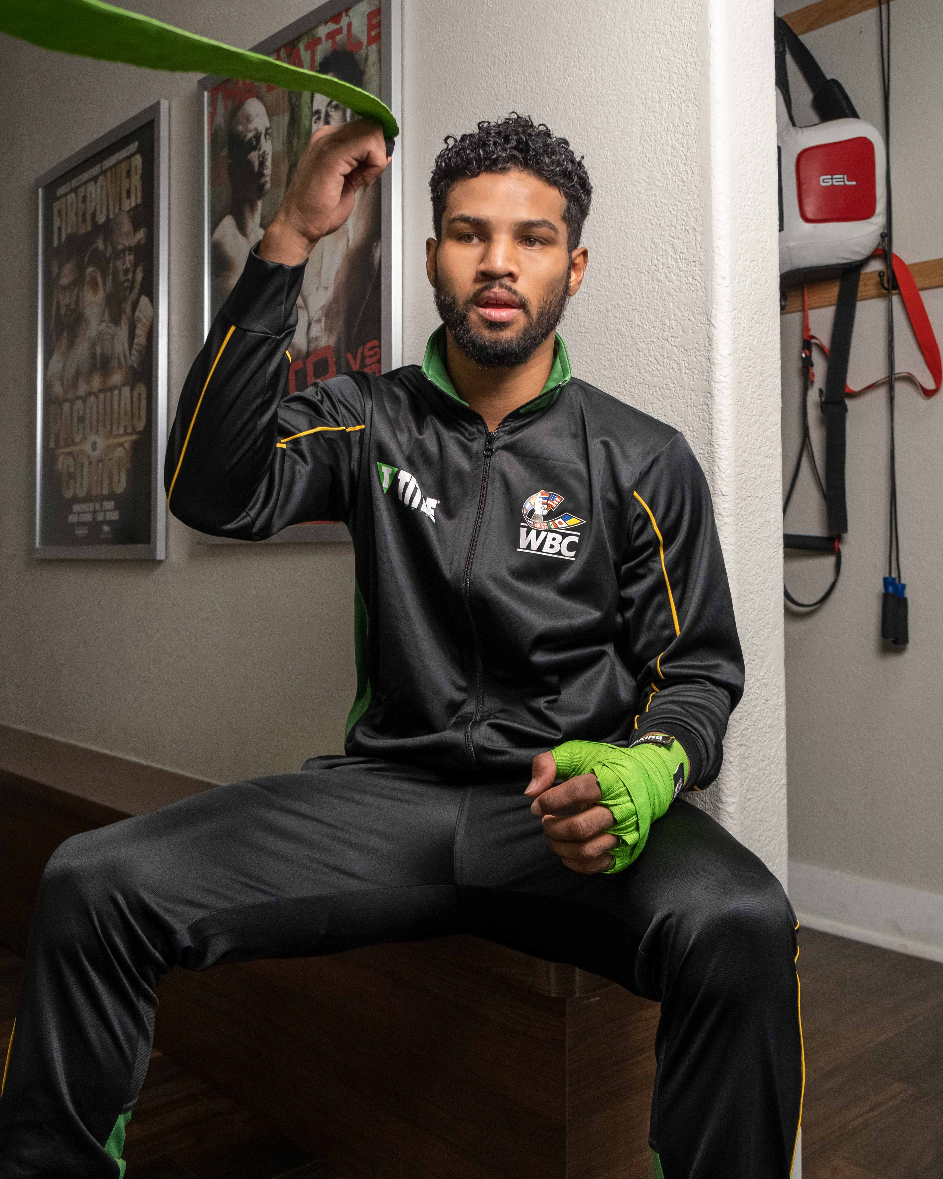 TITLE Boxing WBC Warm Up Suit - Premium Training Jacket & Pants Set for Boxing, MMA & Fitness Workouts