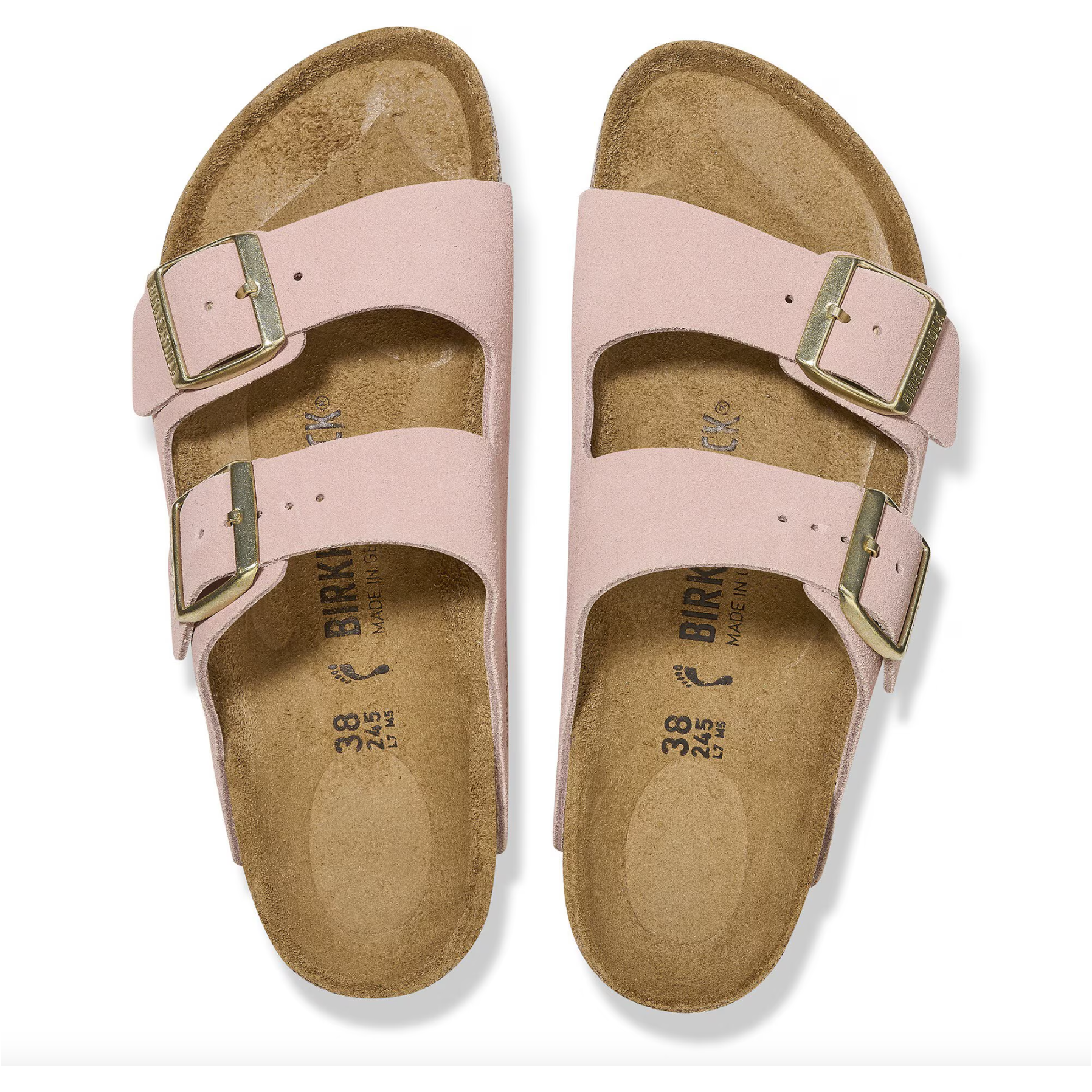 Birkenstock Arizona Soft Footbed Sandals for Women - Genuine Suede Leather Comfort Slides - Perfect for Casual Wear, Travel & Summer Outfits