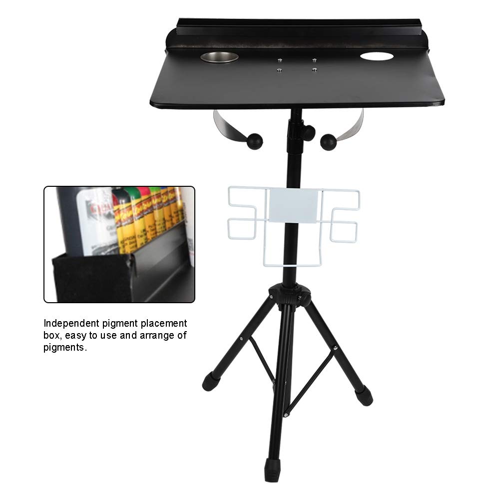 Professional Lightweight Portable Detachable Tattoo Desk - Adjustable Tattoo Artist Table for Salon & Studio - Perfect for Tattoo Supplies Organization & Client Comfort