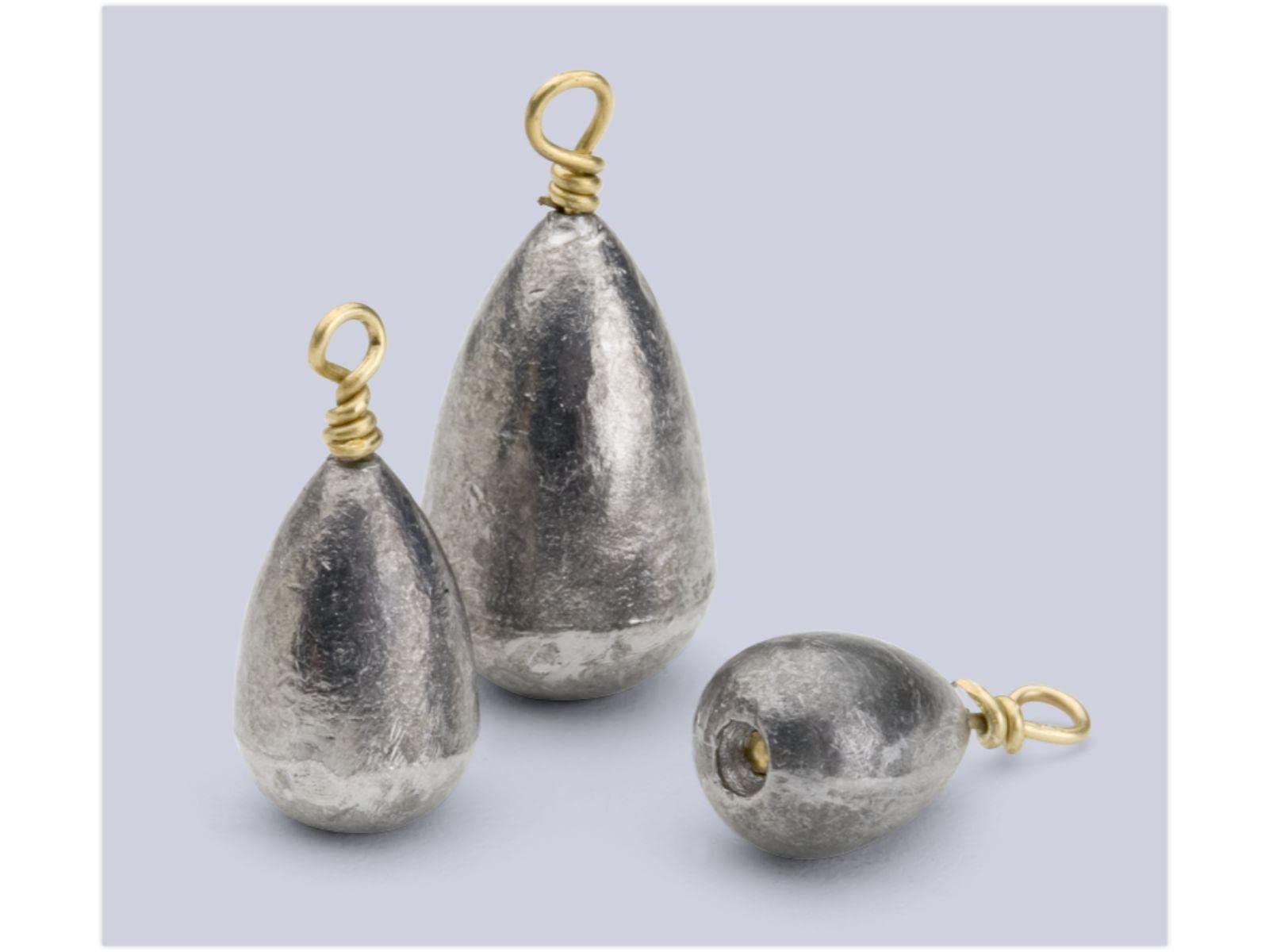 Bullet Weights Bass Casting Sinkers - Premium Fishing Weights for Bass Fishing | Ideal for Freshwater & Saltwater Fishing, Casting, and Bottom Fishing