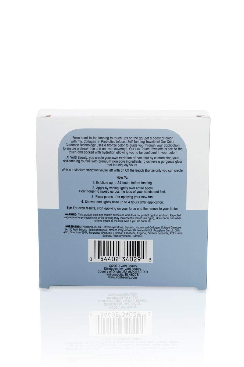Vari Beauty Self-Tanning Towelettes (4