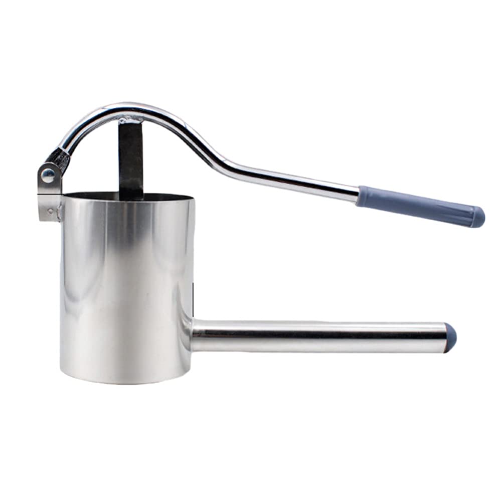 DOITOOL Stainless Steel Manual Noodle Maker - Durable Pasta Press Machine for Homemade Dumplings, Ramen & Spaghetti - Perfect for Kitchen, Camping & Italian Cooking