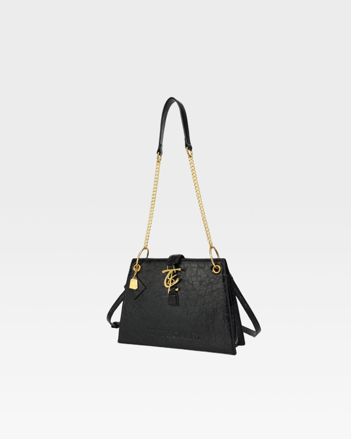 Elise Black Shoulder Bag for Women - Stylish & Lightweight Crossbody Purse for Work, Travel & Everyday Use