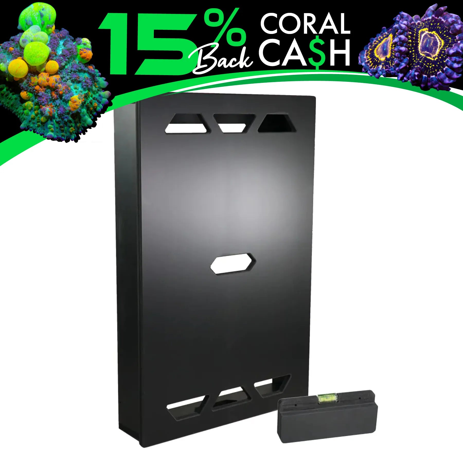 Hydros Black Aquarium Controller Board - Advanced Wire Management System for Fish Tanks | Perfect for Saltwater & Freshwater Aquariums