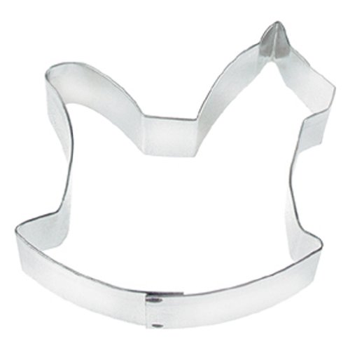 Fox Run 3-Inch Stainless Steel Rocking Horse Cookie Cutter - Perfect for Holiday Baking, Kids' Parties & DIY Cookie Decorating