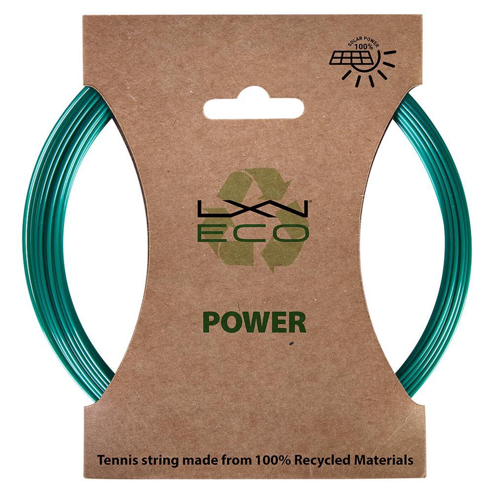 Eco Power 125 Tennis String - High Performance Teal Green Tennis Racket String for Durability & Control | Perfect for Competitive Players & Recreational Use