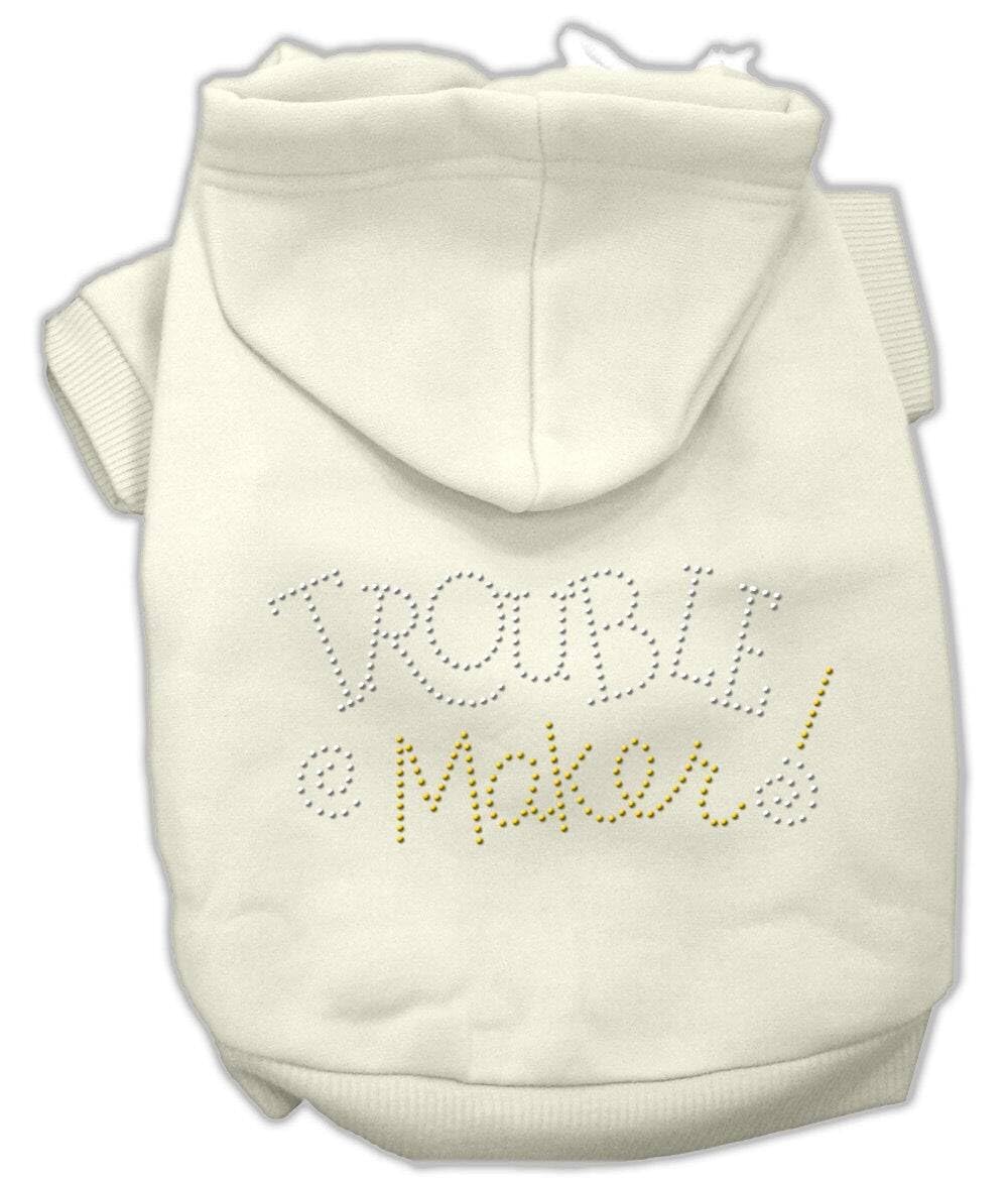 Sparkling Rhinestone Pet Hoodie for Dogs & Cats - 