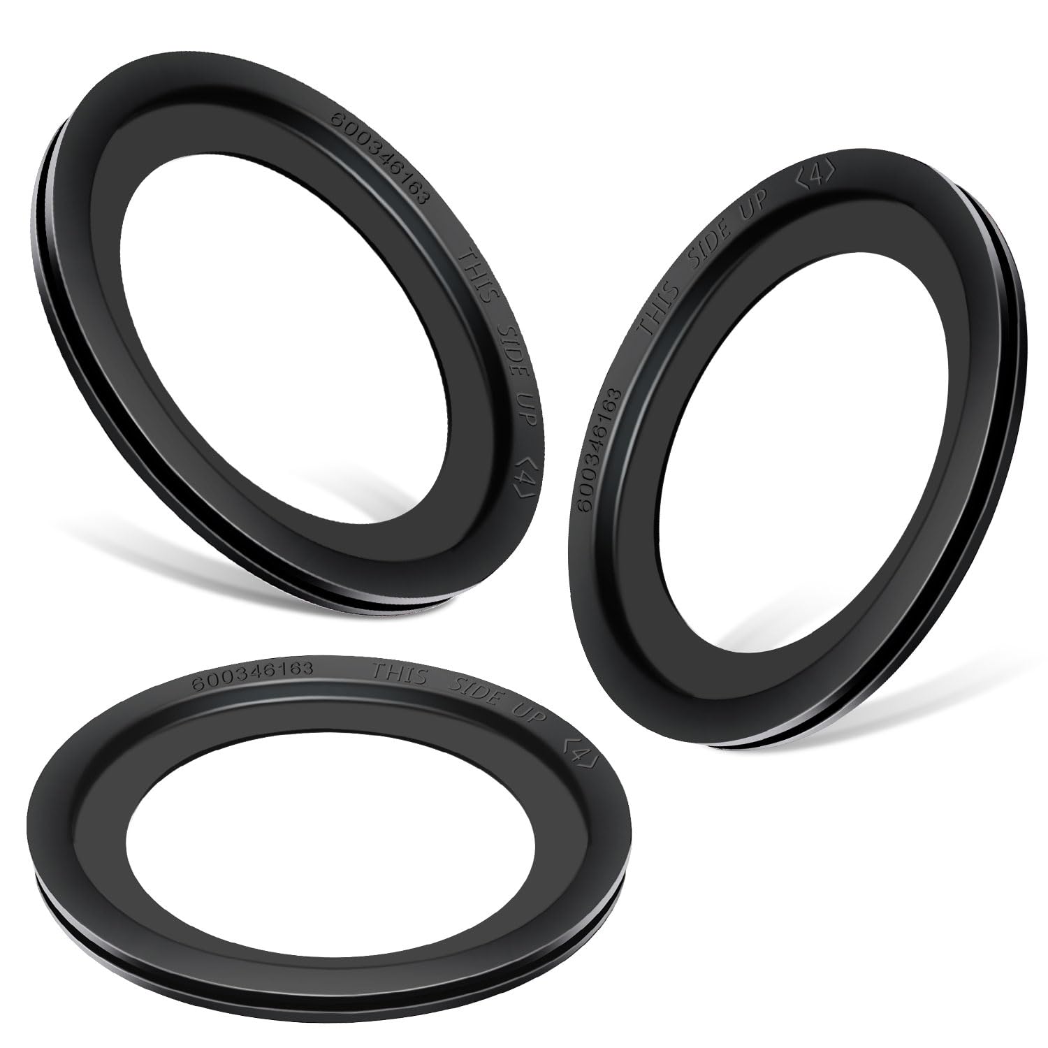 Beaquicy RV Toilet Seal Replacement - 3 Pack Flush Ball Gasket for Dometic 300/310/320 Series - Fixes Leaks & Odors - Perfect for Camper, Motorhome, and Travel Trailer Toilet Repairs