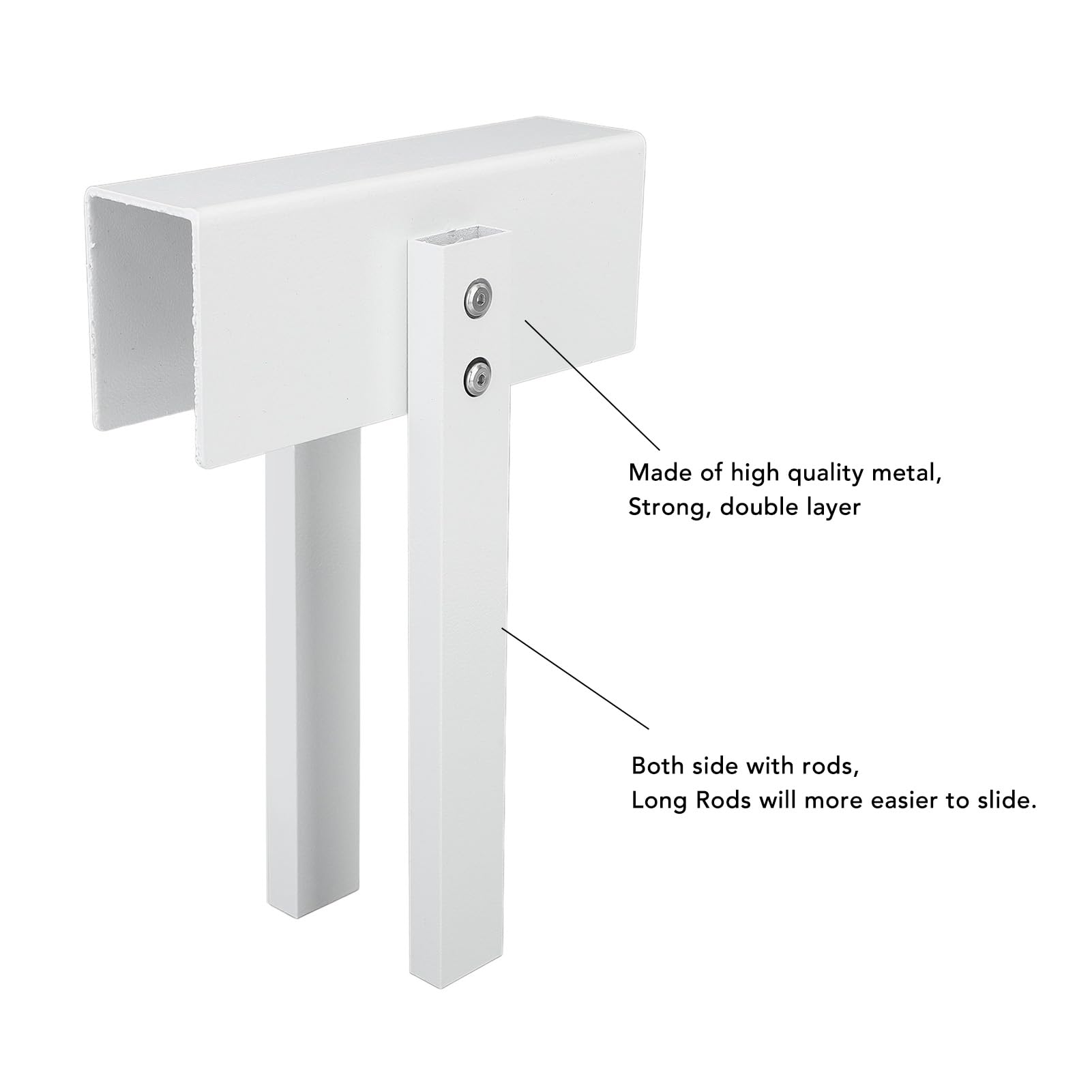 FTVOGUE Bi-Fold Lock - Aluminum Alloy Child Safety Lock for Folding Doors, Closets & Pantries - Secure Cabinets & Wardrobes for Baby Proofing & Home Organization