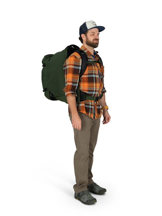 Osprey Farpoint 55 Travel Backpack for Men - Lightweight Hiking & Airplane Carry-On Backpack with Laptop Compartment | Perfect for International Travel, Camping & Outdoor Adventures