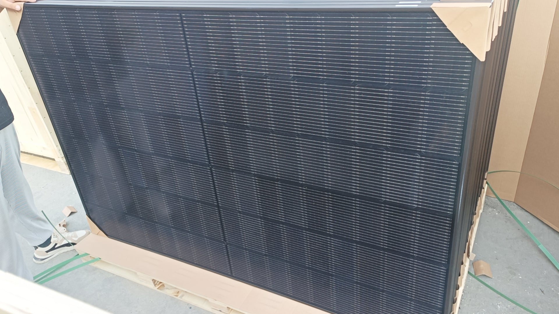 440W Bifacial Solar Panel - High Efficiency Dual Glass All Black Module (Model 2540401) for Residential & Commercial Solar Energy Systems