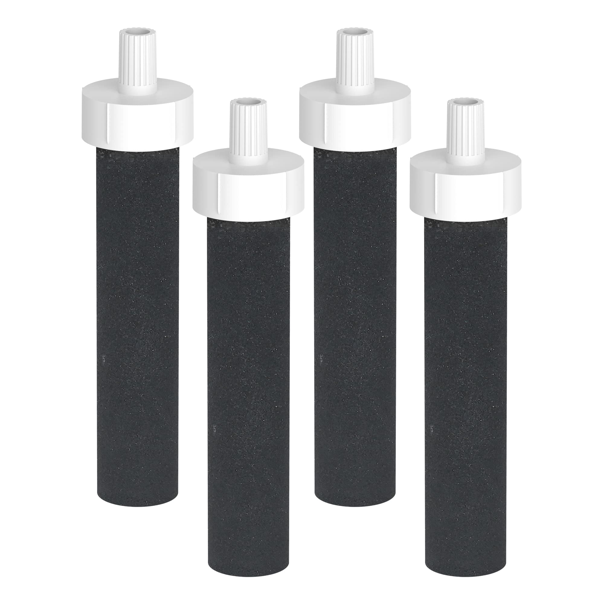 AQUA CREST Water Filter Replacement for Brita BB06 - Compatible with Brita Hard Sided, Stainless Steel & Plastic Water Bottles (4 Pack) - Perfect for Travel, Gym, Office & Outdoor Activities