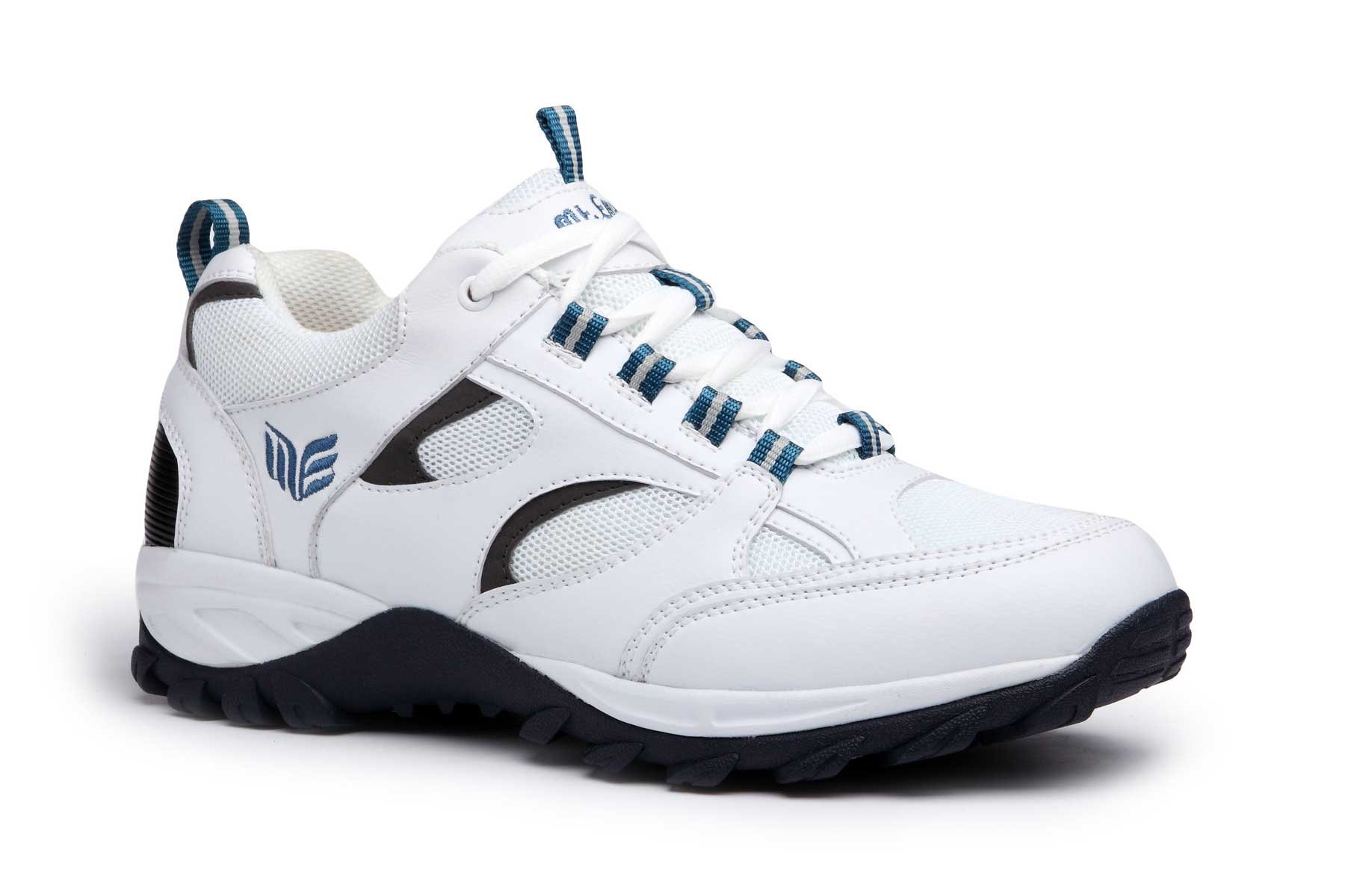 Mt Emey 9708 Men's Extremely Lightweight Athletic Walking Shoes - Breathable Comfort Sneakers for Running, Gym & Casual Wear - White Size 12 (9E) - Perfect for Walking, Jogging & Everyday Use