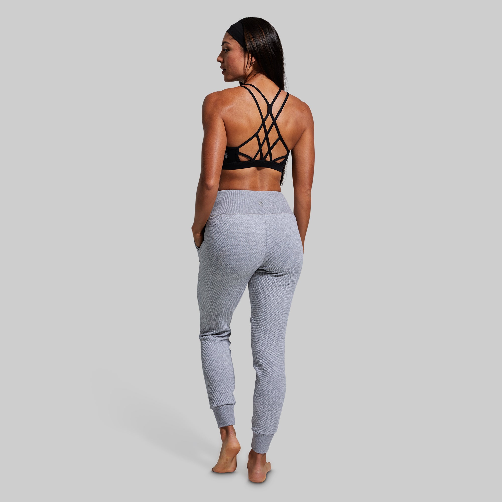 Women's Cloud Jogger Set - Soft Lounge Pants & Hoodie Outfit in Paloma Grey | Comfortable Athleisure Wear for Yoga, Running & Casual Loungewear