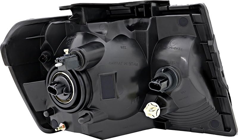Dodge Durango Headlights Replacement Set - Compatible with 2007 2008 2009 Models - Halogen Driver & Passenger Side Lamps - Perfect for Night Driving & Foggy Conditions