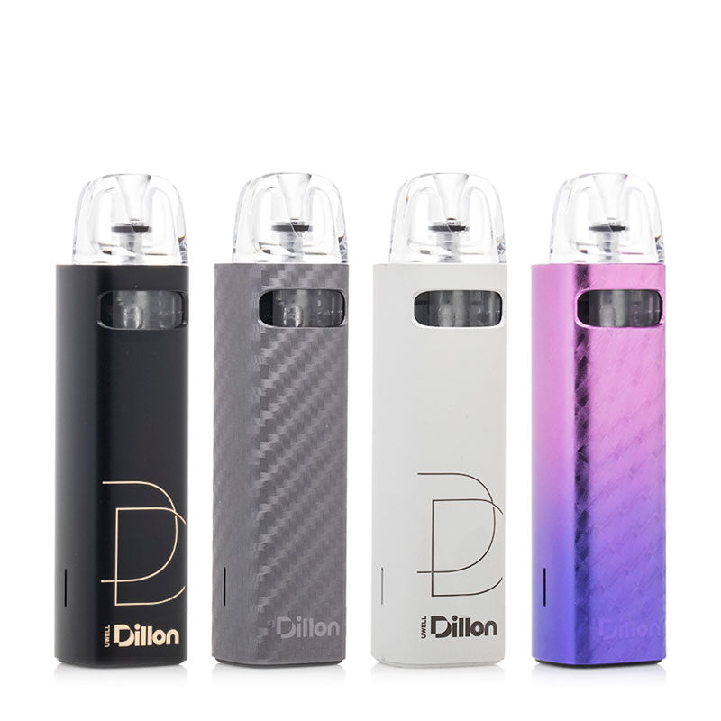 Uwell Dillon EM Pod Kit - Refillable Vape Pod System with 800mAh Battery & Adjustable Airflow for Smooth Vaping - Perfect for On-the-Go & Travel Use