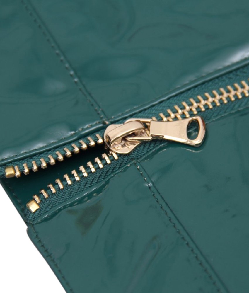 Sexy Turquoise PVC Pencil Skirt for Women - Pin-Up Style Fetish Skirt with Stretchy Comfort | Perfect for Cosplay, Burlesque Shows & Retro Fashion Outfits