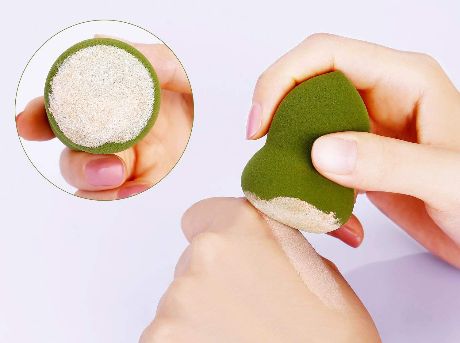 Premium Beauty Blender Sponges Set - 3 Pack Makeup Sponge Blenders for Flawless Foundation & Concealer Application - Ideal for Liquid, Cream & Powder Cosmetics