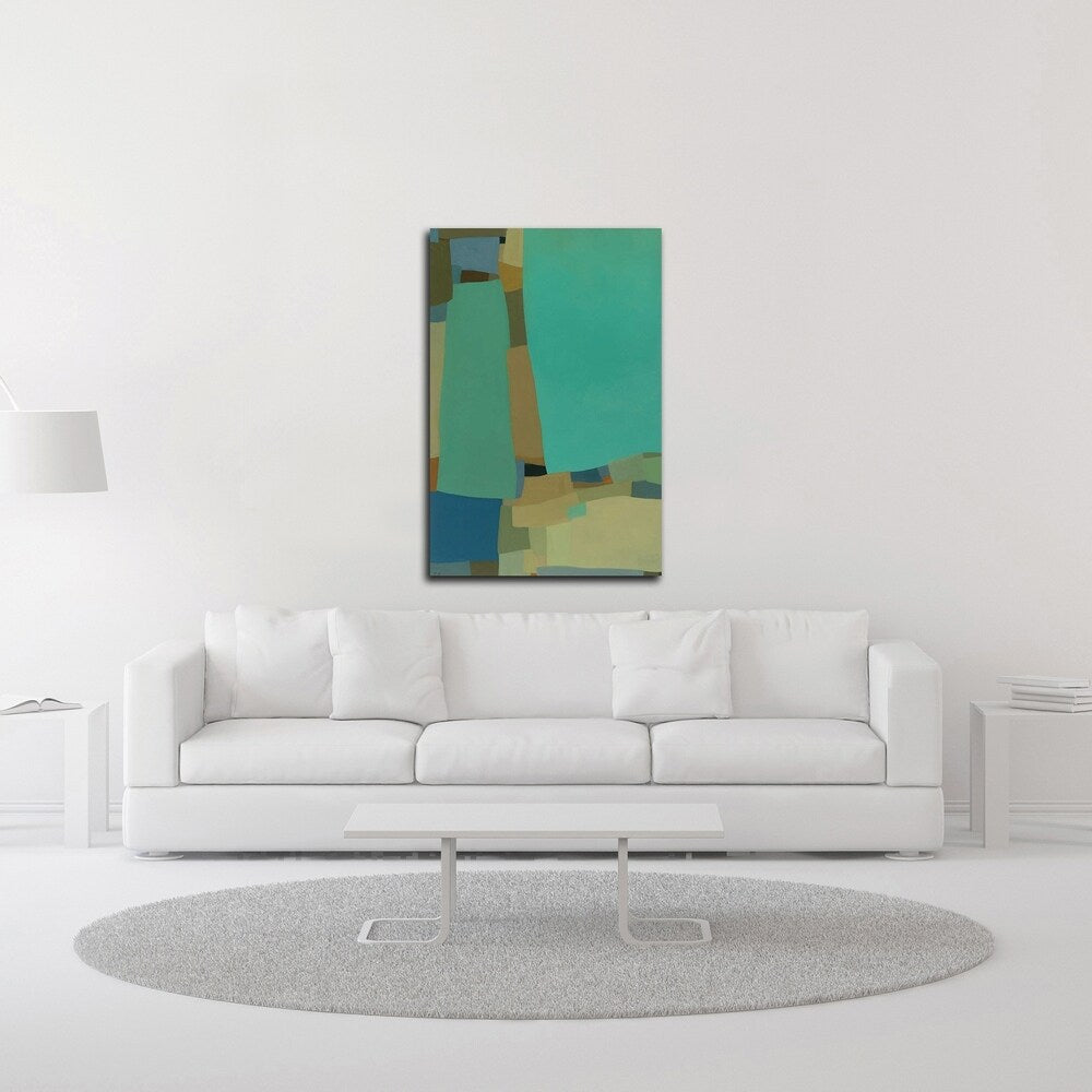 Arabesque 8 by Tamar Zinn - Premium Canvas Art Print - Ready to Hang Wall Decor - Perfect for Living Room, Bedroom & Office