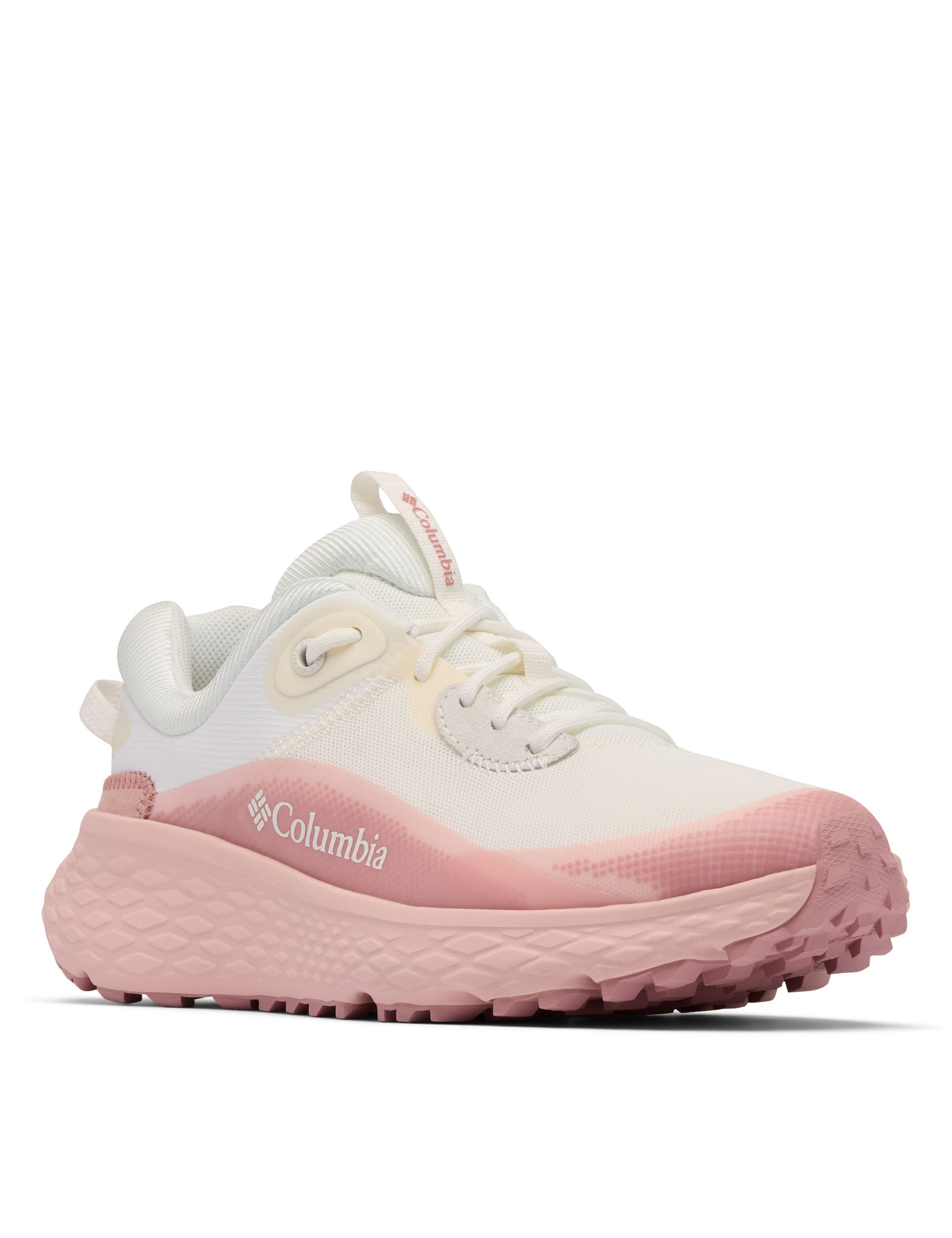 Terrastride CRZ Sneaker - Lightweight Running Shoes for Women in Sea Salt & Pink Haze | Comfortable Walking & Gym Workout Shoes