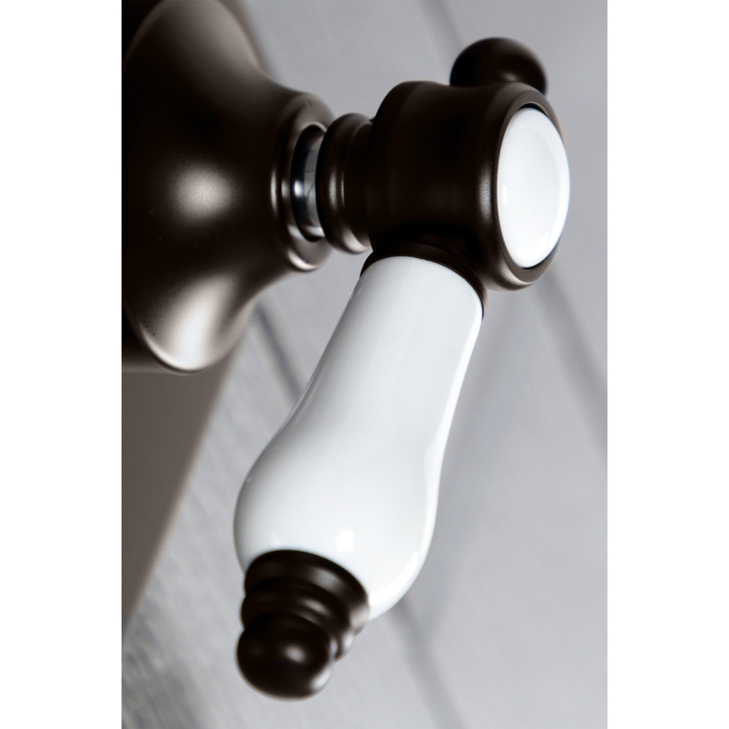 Bel Air KS3045BPL Single Handle 3-Way Diverter Valve with Square Trim Kit in Oil Rubbed Bronze - Perfect for Bathroom & Shower Faucet Replacement and Plumbing Upgrades