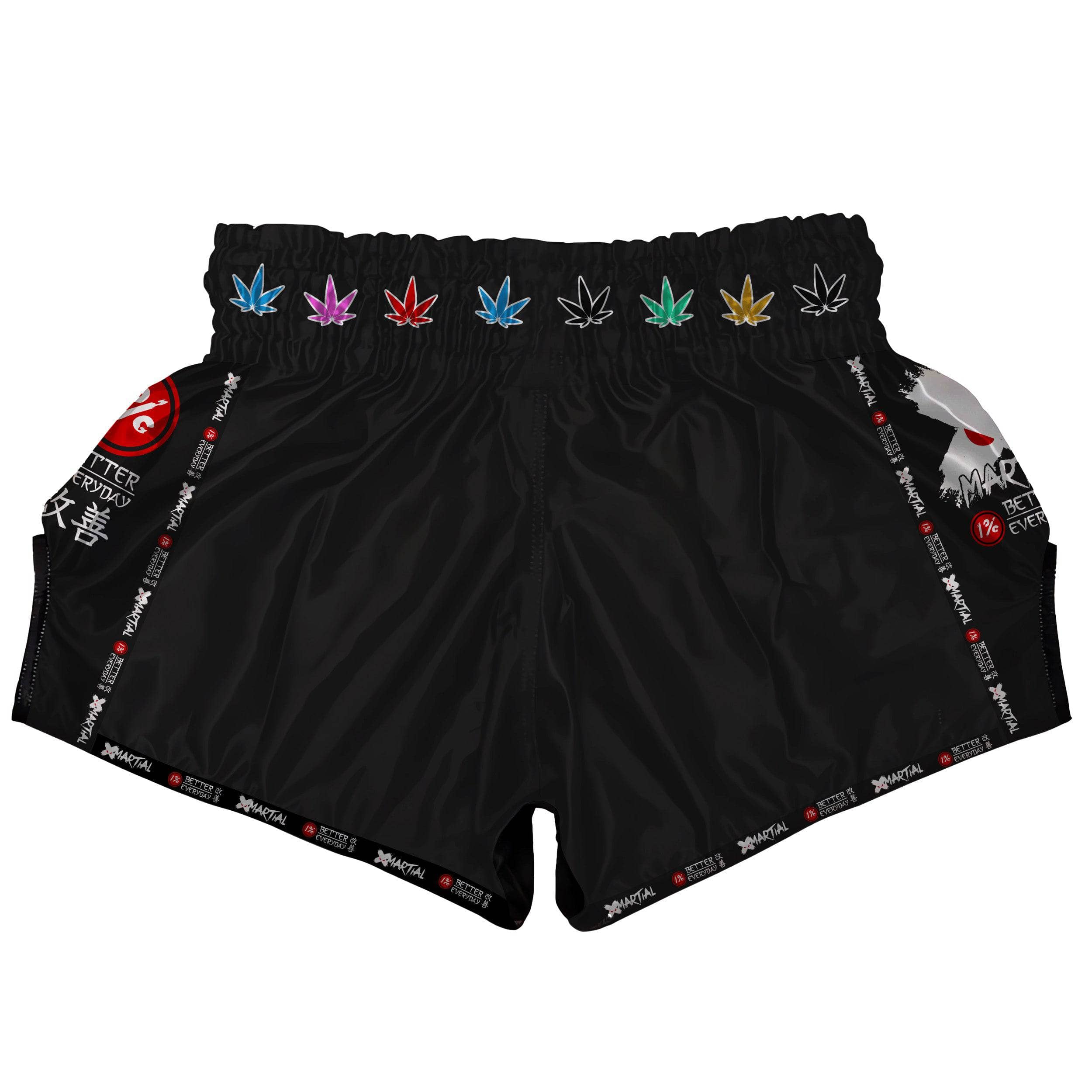 Premium High Kicks Muay Thai Shorts for Men & Women - Breathable MMA Kickboxing Training Shorts - Perfect for Boxing, Martial Arts & Fitness Workouts