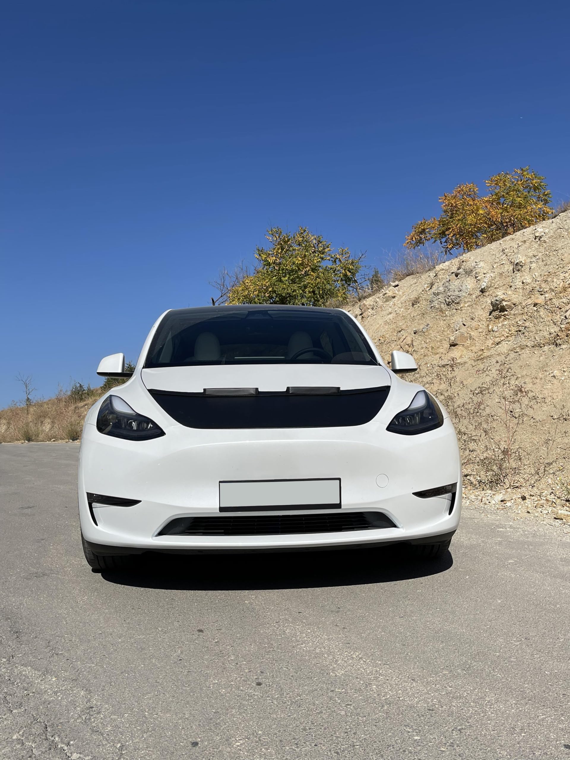 Tesla Model Y Hood Protector (2020-2023) - Durable Car Bonnet Bra Cover for Weather Protection & Style Enhancement | Perfect for Road Trips & Daily Commuting