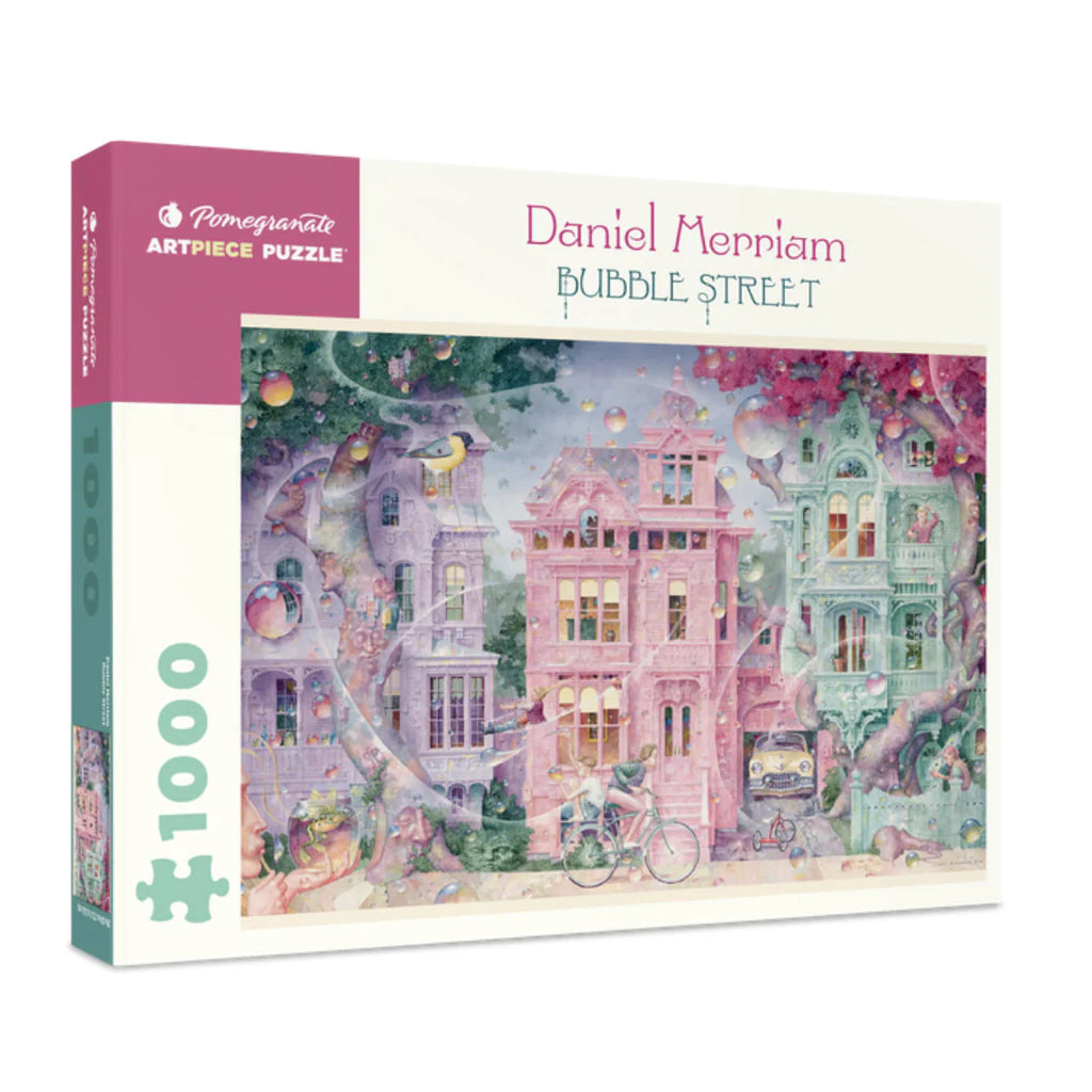 Daniel Merriam Bubble Street Pz1000 - Limited Edition Art Print - Whimsical Fantasy Wall Decor for Home & Office