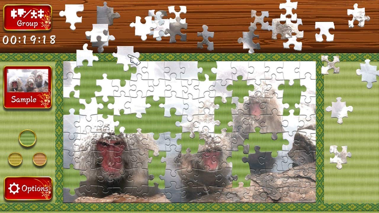 Animated Jigsaw Puzzles Collection for Nintendo Switch - Fun Family Game Night & Brain Training Activity