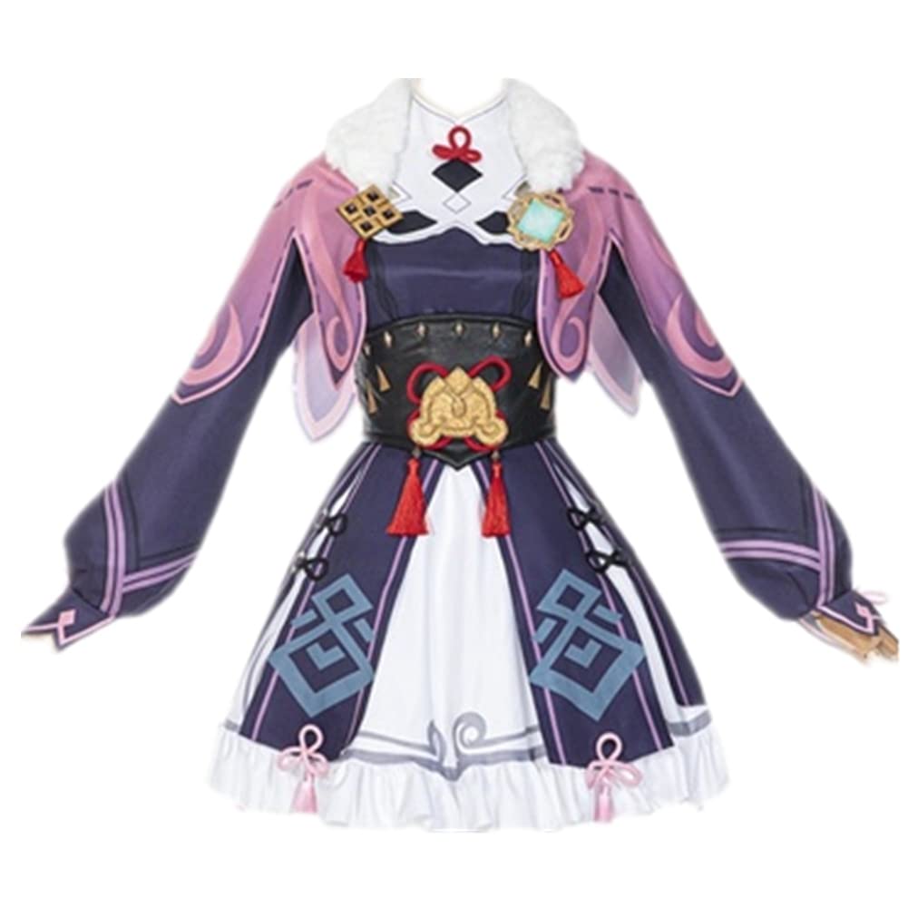 **Yun Jin Cosplay Costume for Women - Elegant Lolita Dress for Carnival, Halloween & Role Play | Perfect for Anime Conventions & Themed Parties**