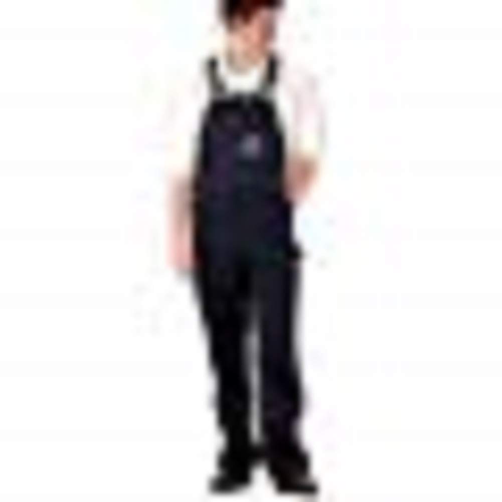 Round House Men's Rigid Denim Overalls - Durable Workwear for Farming, Construction & Outdoor Activities | Classic Bib Overalls for Tough Jobs