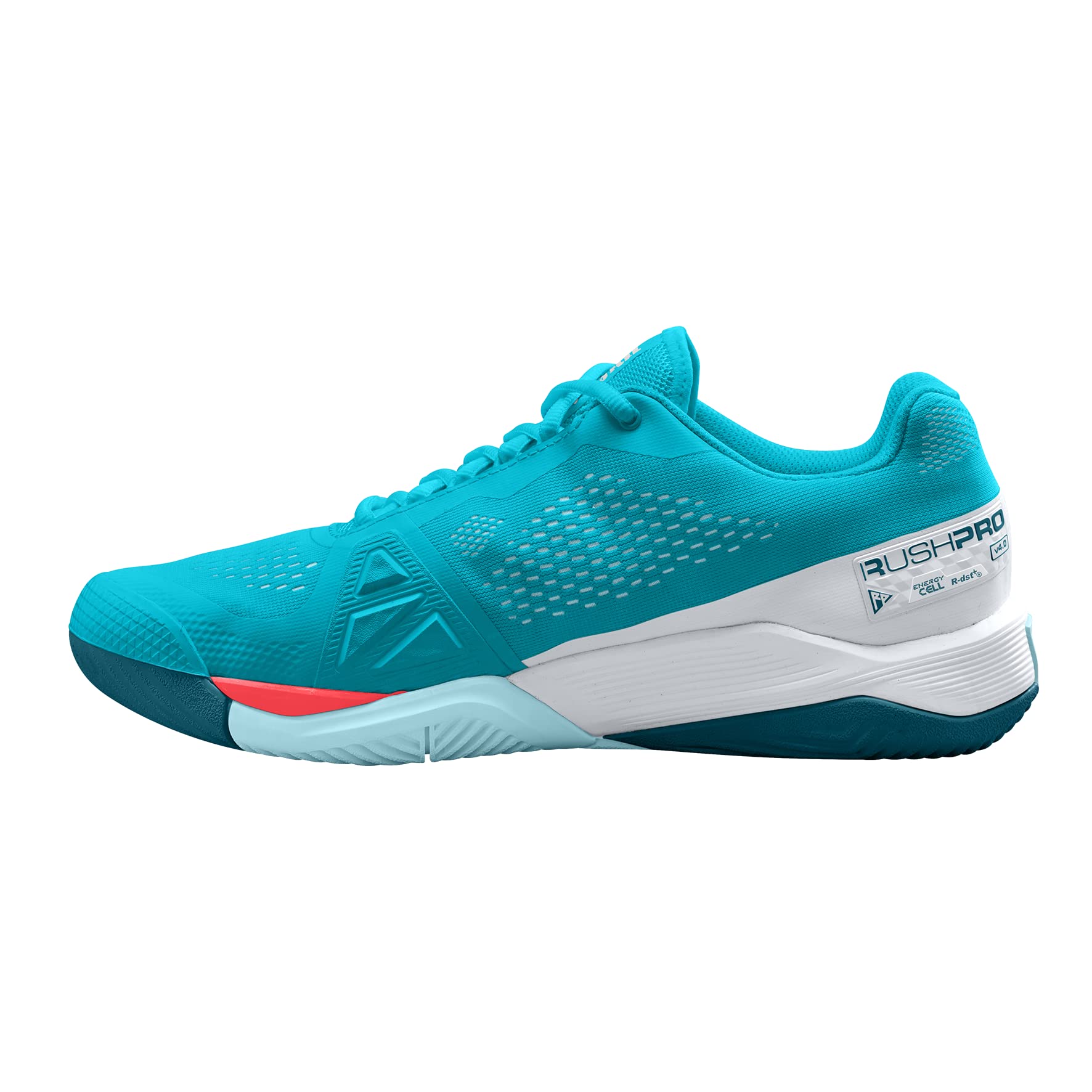 Wilson Rush Pro 4.0 Tennis Shoes - Men's & Women's High-Performance Court Sneakers for Competitive Play & Training