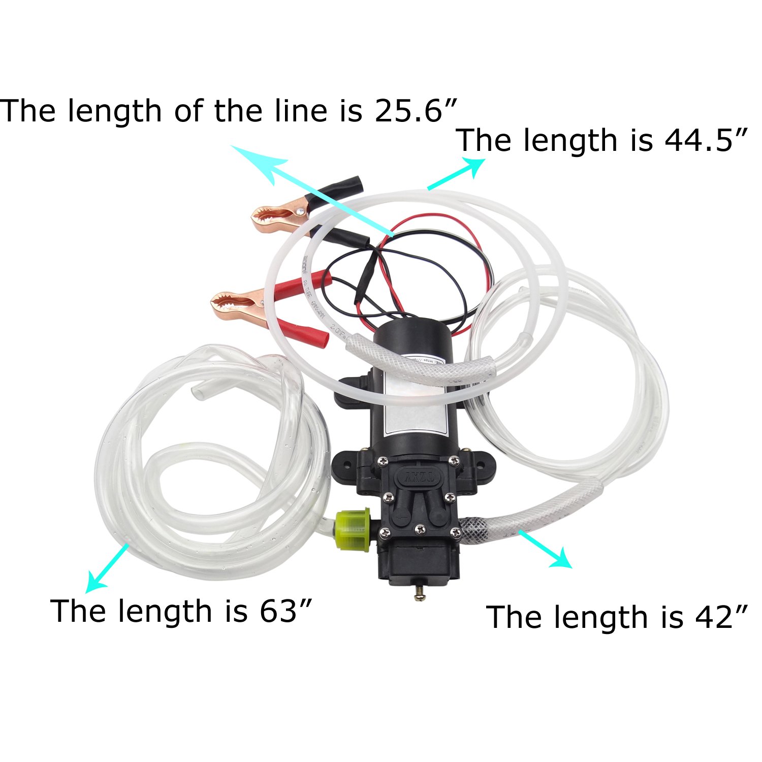 12V DC 5L Oil Transfer Pump - Heavy Duty Fluid Extractor & Vacuum Suction Pump for Automotive, Marine & Industrial Use