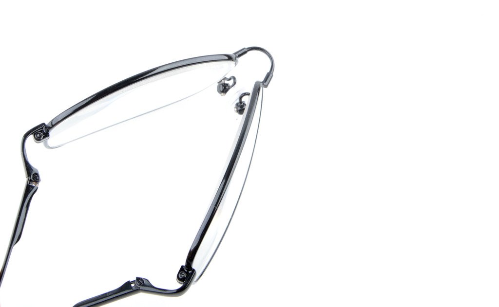 Eyekepper Computer Reading Glasses - Lightweight Titanium Frame with Spring Hinges for Men & Women - Blue Light Blocking for Office Work & Screen Use