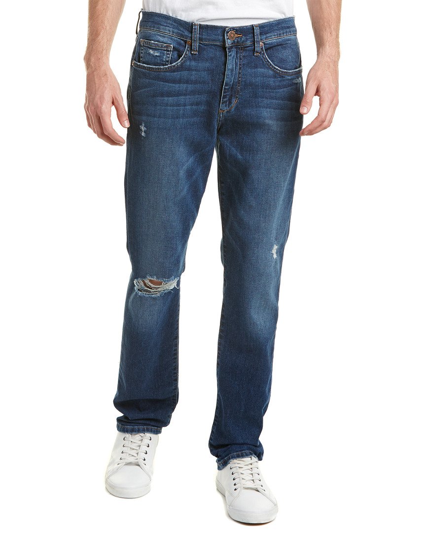 Joe's Jeans Brixton Straight and Narrow Jeans for Men - Slim Fit Denim Pants in Nielsen Wash | Comfortable & Stylish for Casual Wear, Office, and Night Out
