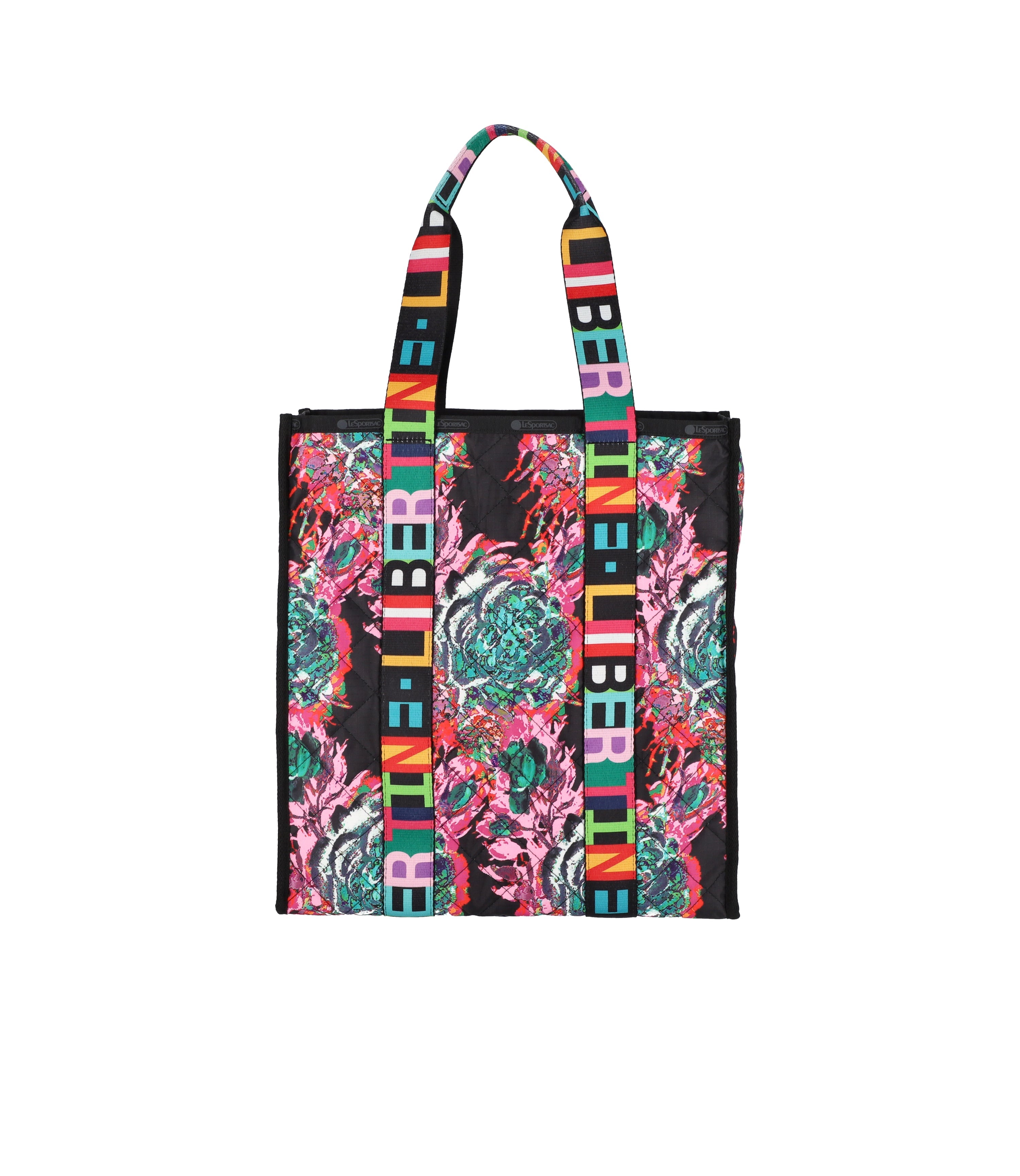 Stylish Large Web Book Tote Bag - Durable Canvas Tote for Books, Groceries & Beach - Perfect for Work, School & Shopping