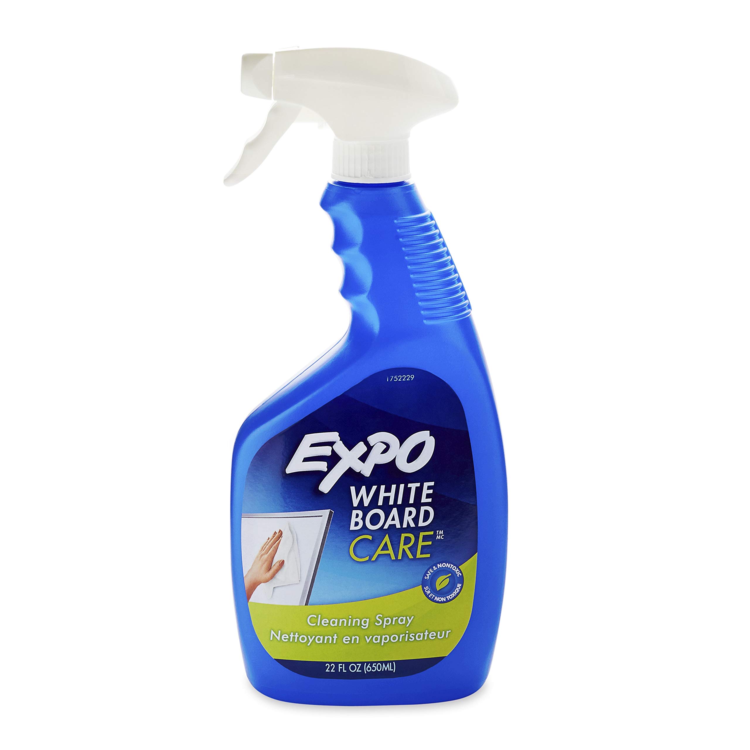 EXPO Dry Erase Whiteboard Cleaning Spray - 22 oz Bottle for Whiteboard Markers, Glass & Non-Porous Surfaces - Ideal for Classrooms, Offices & Home Use