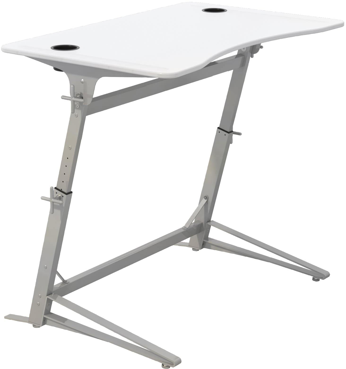 Safco Verve Adjustable Height Standing Desk [Model 1959] - Ergonomic Home & Office Workstation for Better Posture & Productivity