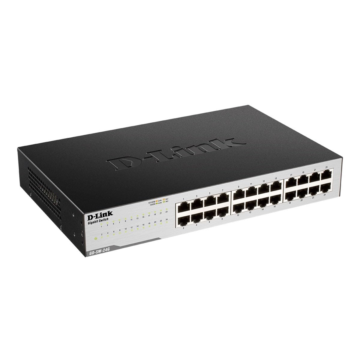 D-Link Ethernet Switch 8-Port Gigabit | High-Speed Network Hub for Home & Office | Reliable Connectivity for Gaming, Streaming & Work