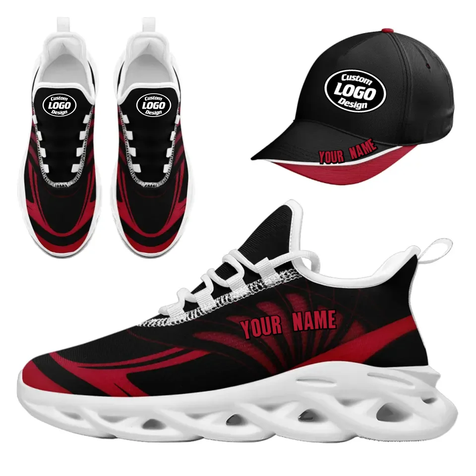 Custom Maxsoul Sneakers & Hat Combo Set - Personalized Athletic Shoes & Apparel for Gifts, Brand Promotions, Fan Festivals & Special Events | Perfect for Sports Enthusiasts, Corporate Giveaways & Team Events