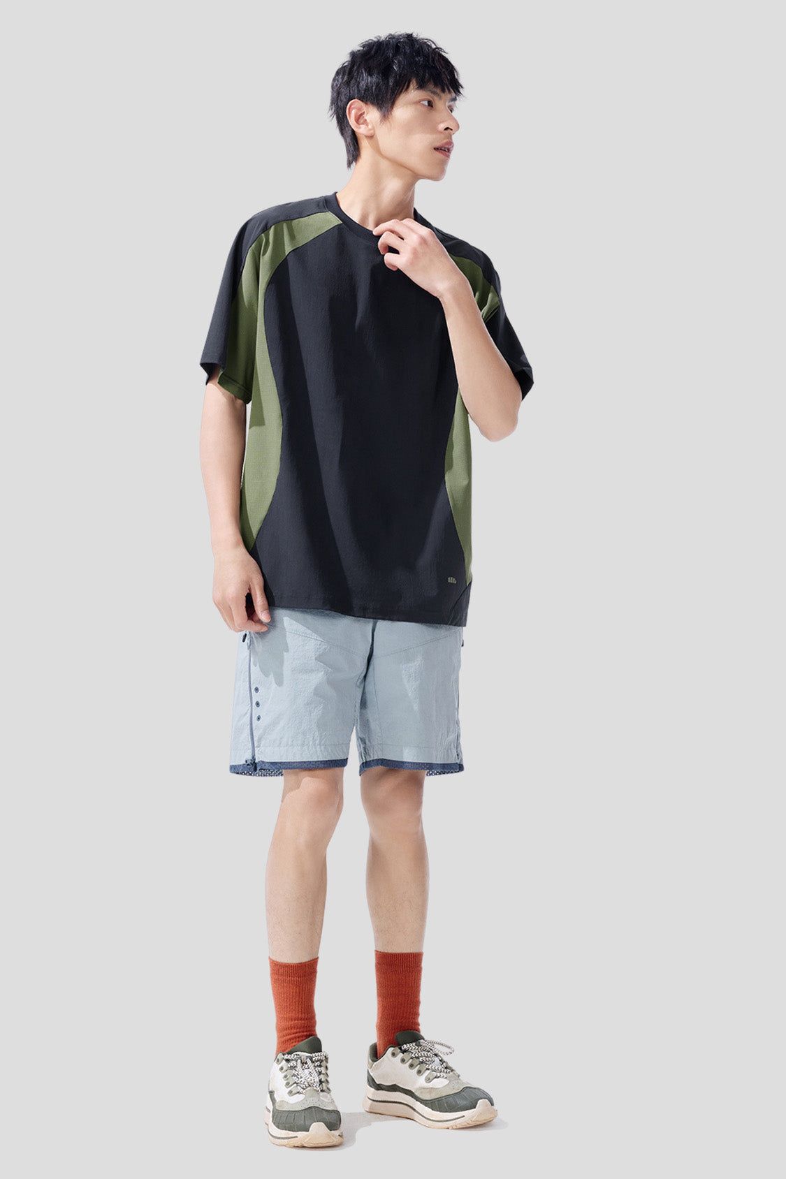 Stride Men's Quick Dry Outdoor T-Shirt - Moisture Wicking, Breathable & Lightweight for Hiking, Camping & Travel