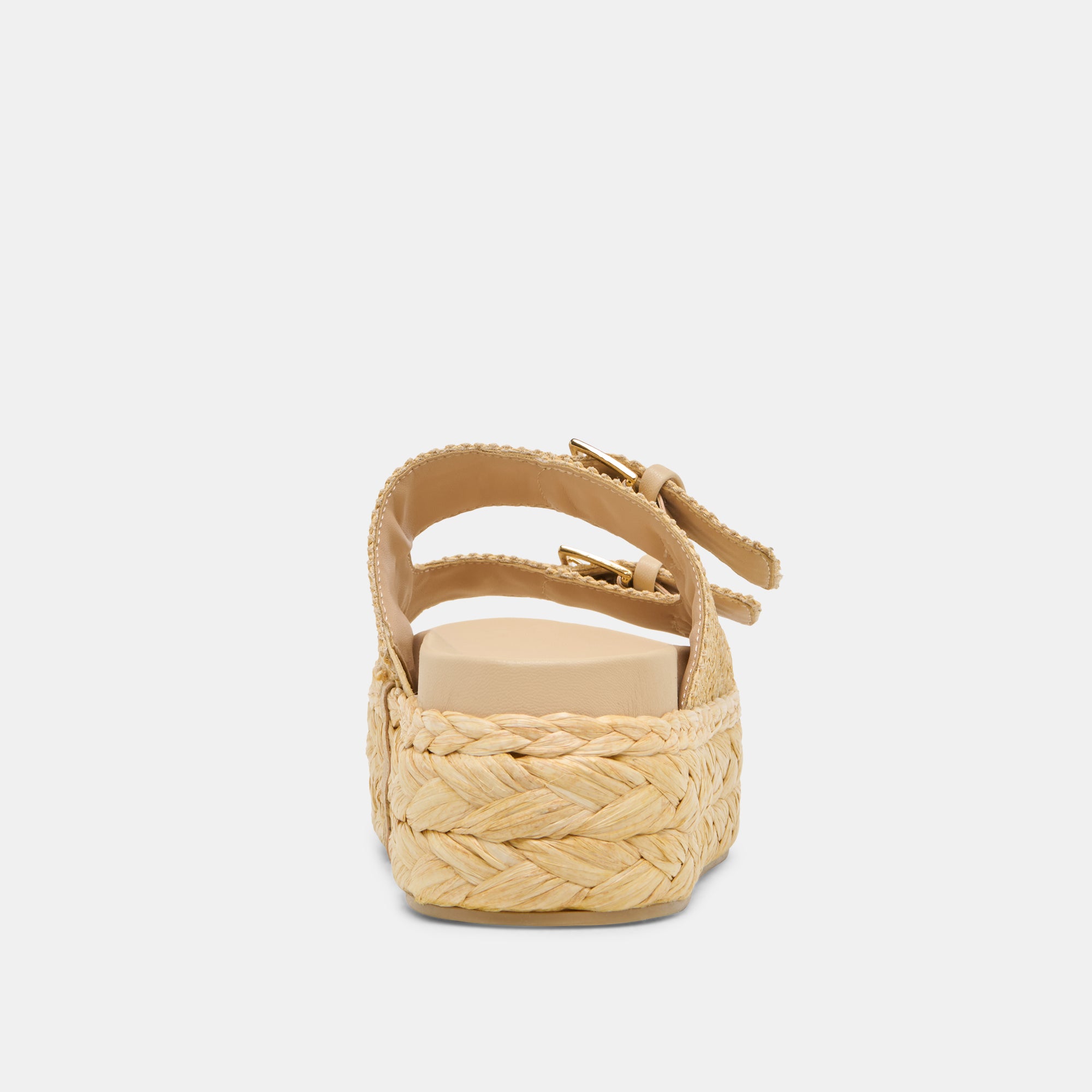 FALYN Women's Woven Raffia Sandals - Lightweight Natural Comfort Summer Beach Shoes for Outdoor Walking, Vacation & Casual Wear