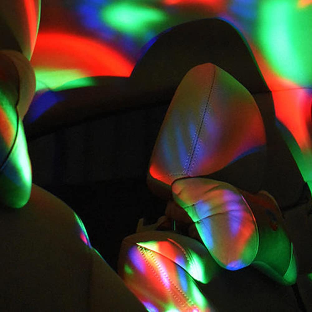 5V Universal USB LED Car Interior Ambient Light - Mini Atmosphere Night Lamp for Cars, Home, Office & Party Decor
