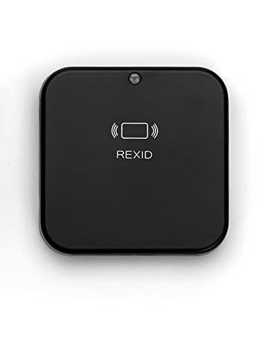 RexID RFID Reader Writer Proximity Encoder - 125kHz Card Copier & Key Duplicator Machine with Smart Programmer Kit (Includes 5pcs Blank Clamshell Cards, 5pcs Blank ISO Cards, 5pcs Blank Disc Tags) - Perfect for Access Control, Hotel Key Cards & Security System Programming