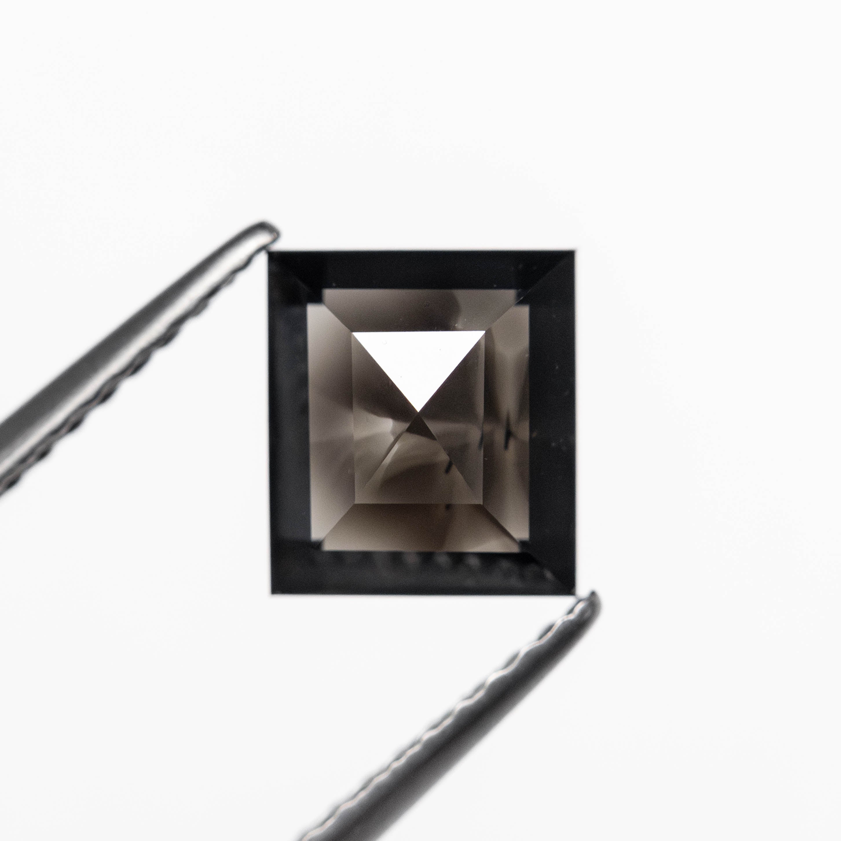1.82ct Rose Cut Rectangle Diamond (6.99x6.26x3.75mm) - Premium Loose Gemstone for Engagement Rings & Jewelry Making