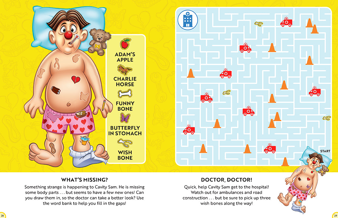 Hasbro Gaming Ultimate Activity Book for Kids - Fun & Educational Games, Puzzles & Coloring Pages - Perfect for Travel, Parties & Indoor Playtime