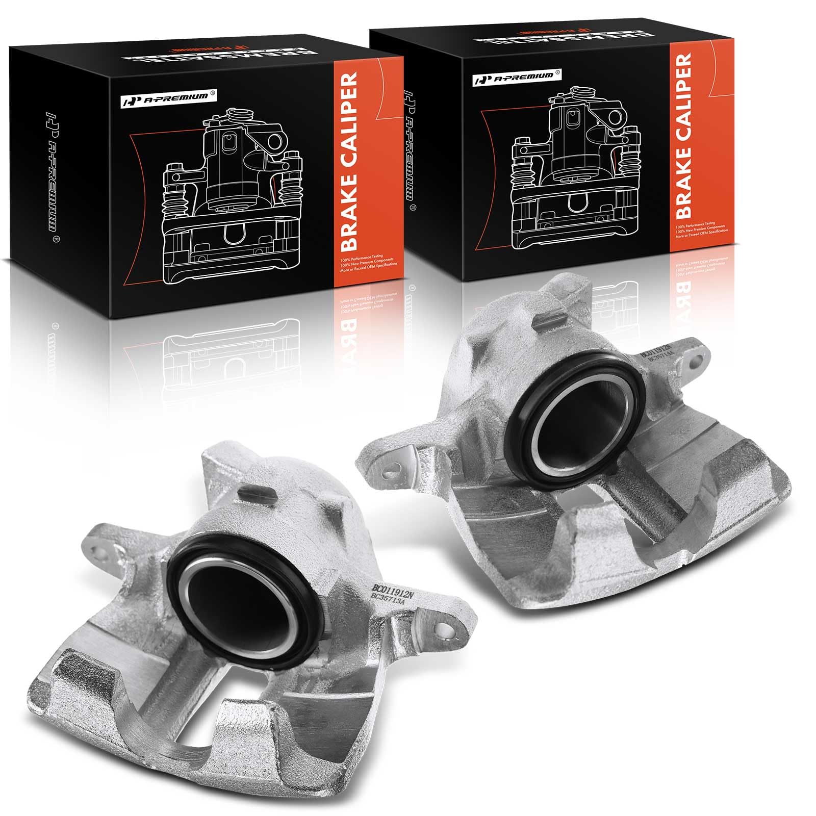 Premium Disc Brake Caliper Assembly for Volkswagen & Audi - Compatible with Jetta, Passat, Golf, Cabrio & More - Front Left/Right Replacement - Perfect for City Driving & Highway Commutes