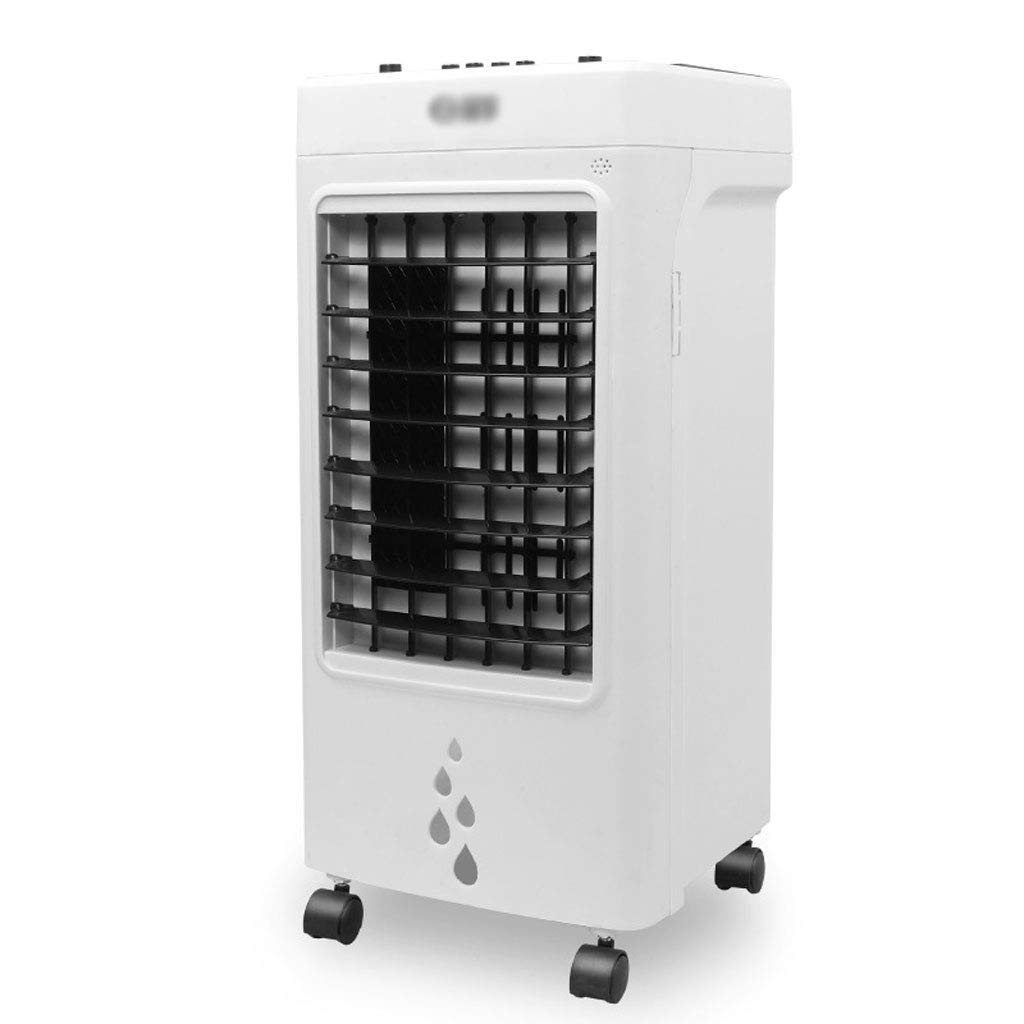SHENXINCI 60W Portable Air Conditioner Fan with 6L Water Tank, 3 Speed Settings, 2 Ice Crystal Boxes & Timer - Evaporative Air Cooler for Home, Office, Bedroom (White) | Perfect for Summer Cooling, Indoor Use & Personal Comfort